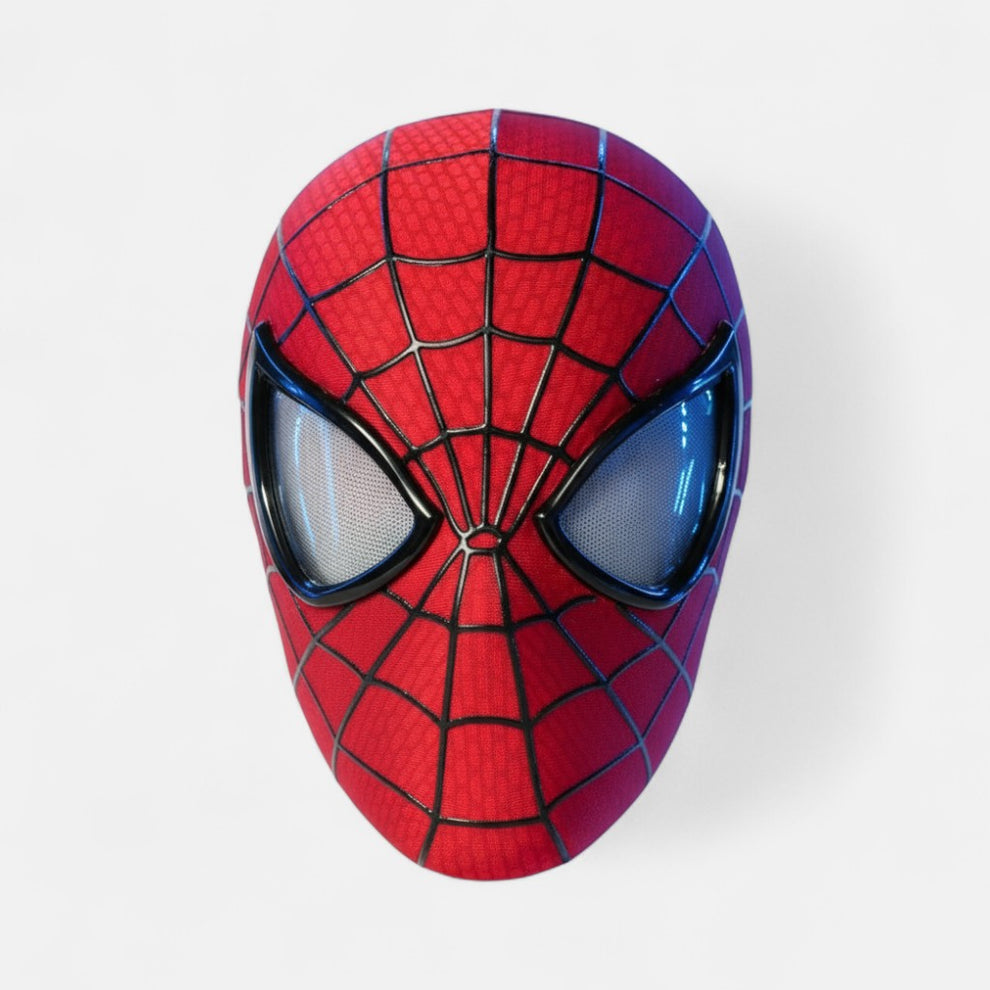 Maska Spider-Man – dotykové LED osvětlení a pohyblivé oči ovládané prstenovým ovladačem
