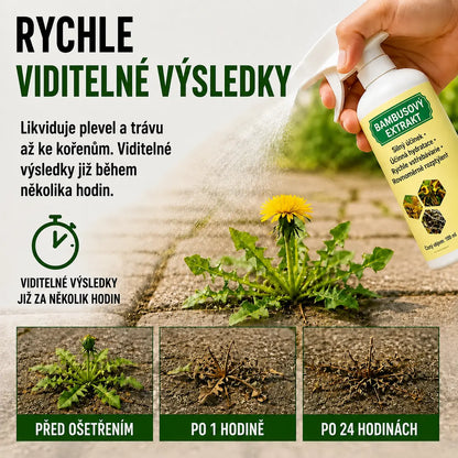 🔥 AKCE 2026 – Rychle působící přírodní postřik proti plevelům a trávě