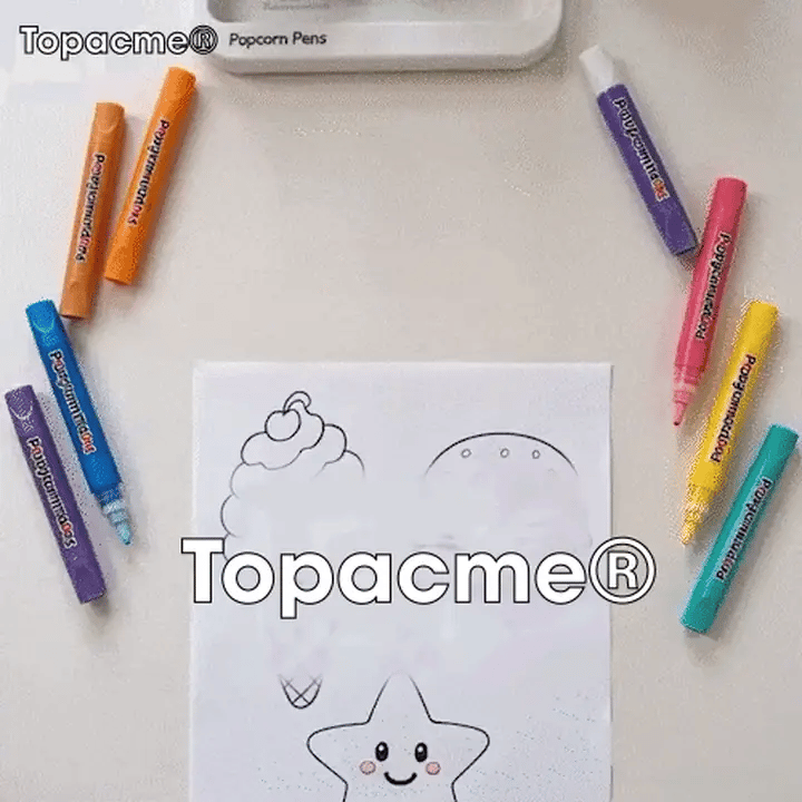 🔥 Dnes ušetříte 20 %丨🌿Topacme® 3D reliéfní pero – proměňte ploché kresby v hmatatelné 3D umění