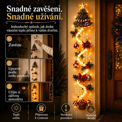 Detaily vánoční dekorace