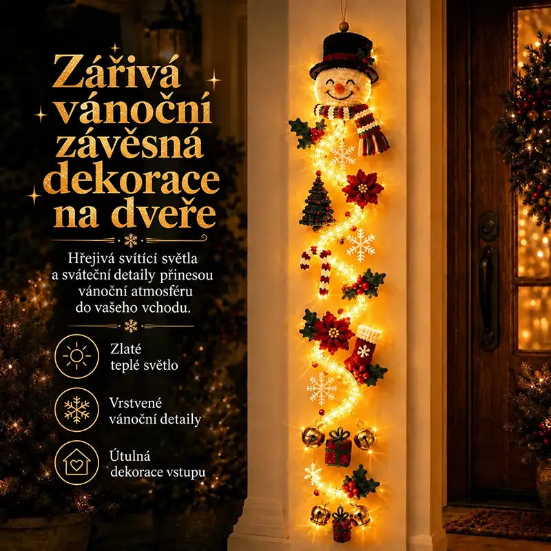 Ukázka svícení dekorace
