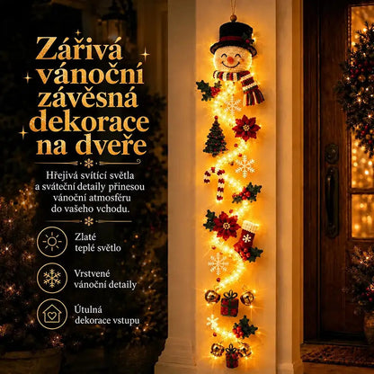 Ukázka svícení dekorace