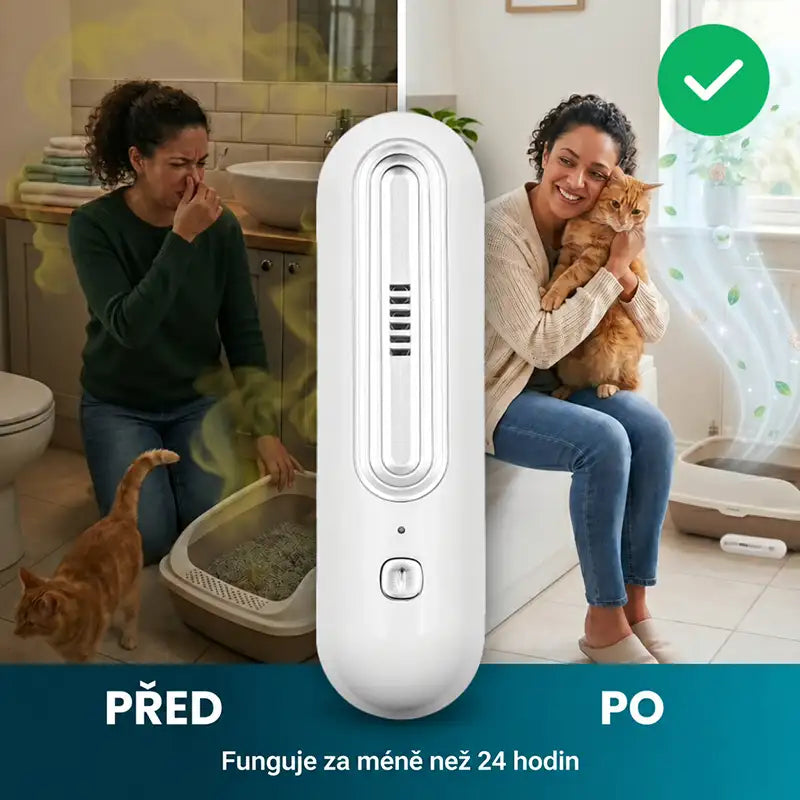 FreshHome bezdrátový dobíjecí neutralizátor pachů
