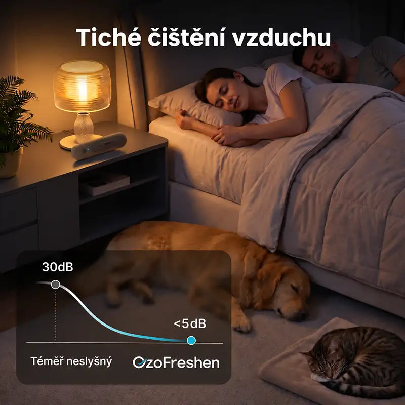 FreshHome bezdrátový dobíjecí neutralizátor pachů