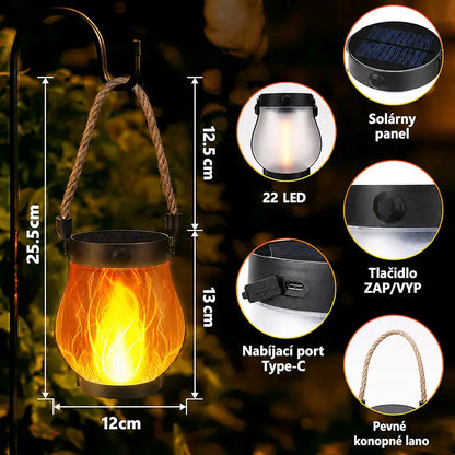 | 🔥 Poslední šance, než se vyprodají! | 💡 Solární lucerny s efektem plamene – Bez kabelů, automaticky se zapnou za soumraku! 🔥