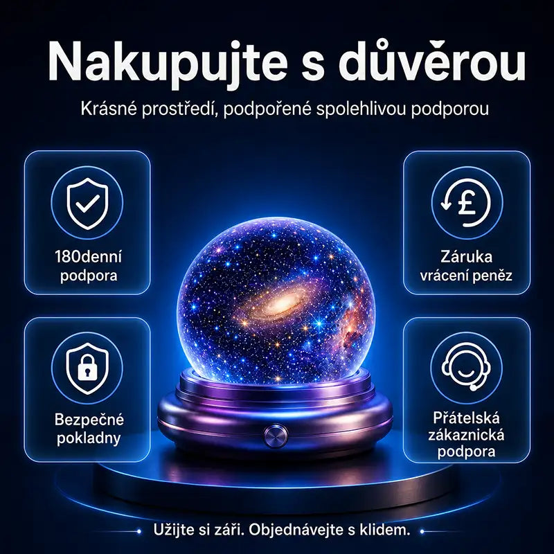 Topacme® Projektor nočního světla