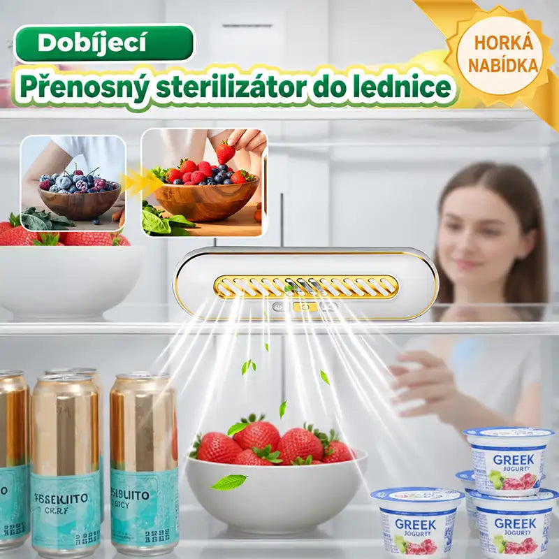 Nabíjecí přenosný sterilizátor do chladničky