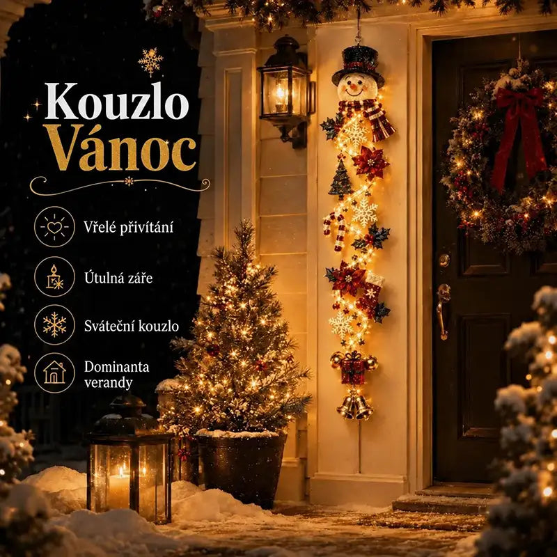 Vánoční atmosféra domova