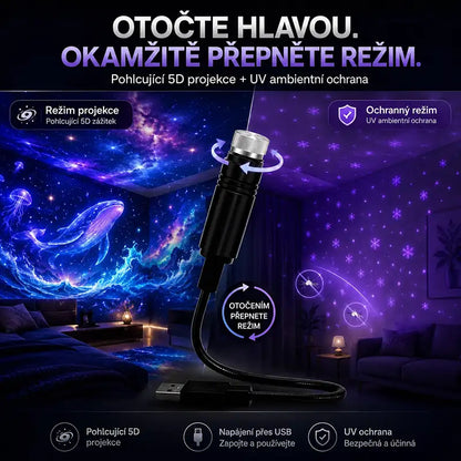 Topacme® 🔮2v1: Imersivní projekce & Fialový režim ochrany zraku