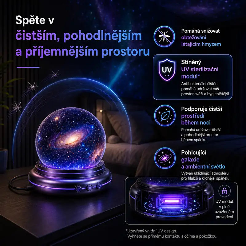 Topacme® Projektor nočního světla