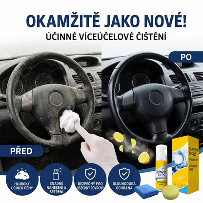 🫧 POSLEDNÍ DEN SLEVA 80 % 💦 Víceenzymový pěnový čistič 4 v 1