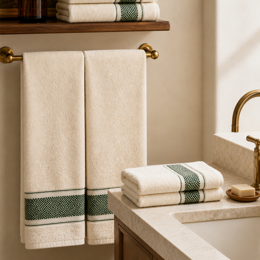 Oakverira Heritage Cotton Towel Set